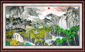 山水景色 