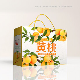 黄桃包装盒