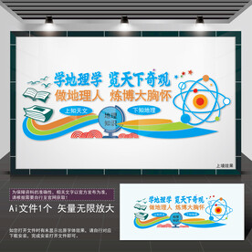 地理文化墙