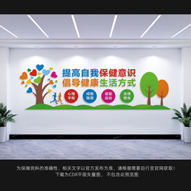 健康教育文化墙
