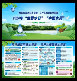2024年世界水日中国水周 