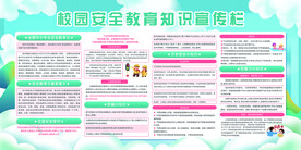 校园安全教育知识宣传栏