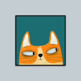猫咪装饰画