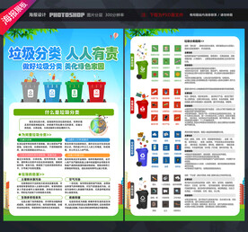 垃圾分类宣传单