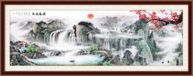 山水云雾