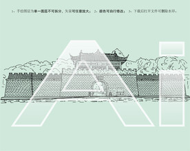 罗江县白马关景区