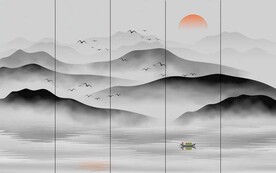 禅意山水画