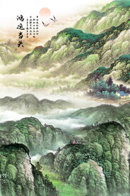 泰山装饰画