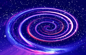 绚丽旋涡星空