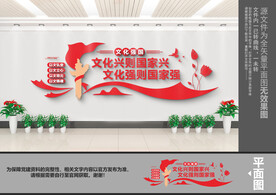 文化强国文化墙