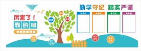 厉害了我的班班级文化墙