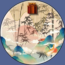 圆形装饰画 