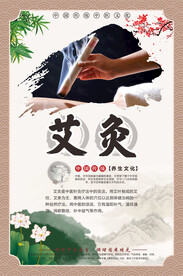 艾灸展板