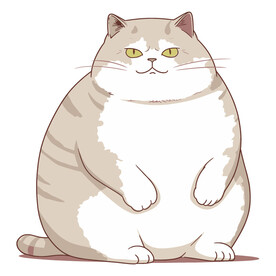 卡通小猫
