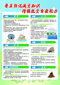 普及防汛减灾知识       