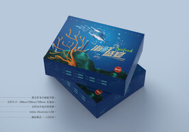 海鲜包装 平面图