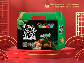 柑橘包装平面图图片