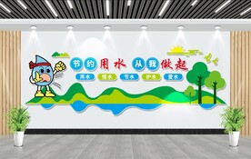 节约用水文化墙