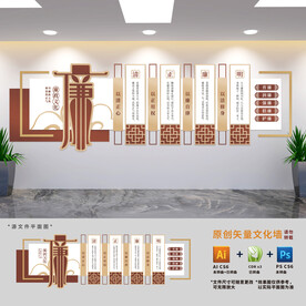 廉政格言展板文化墙
