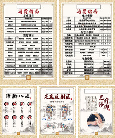 修脚海报设计