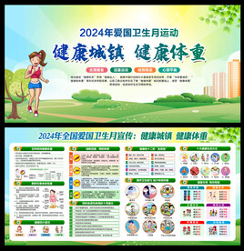 爱国卫生月宣传栏