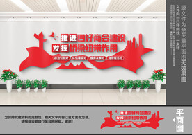 四好商会文化墙