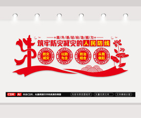 防灾减灾文化墙