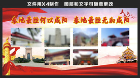 咸阳文化产业展板