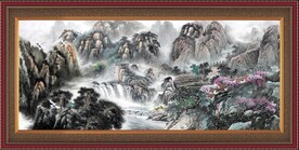风水画 