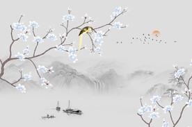 花鸟背景