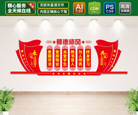 师德师风文化墙