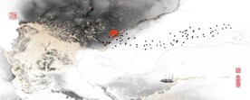禅意水墨画