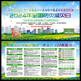 防灾减灾宣传栏