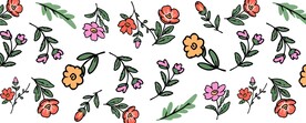 花朵底纹