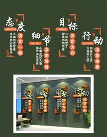 企业励志文化墙