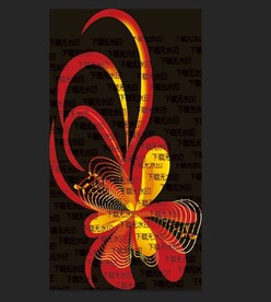 大牌花 小碎花