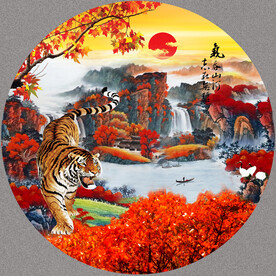 国画老虎