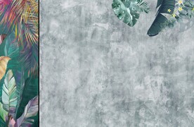 现代简约爵士白北欧植物