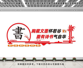 图书室文化墙