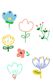 小花朵插画
