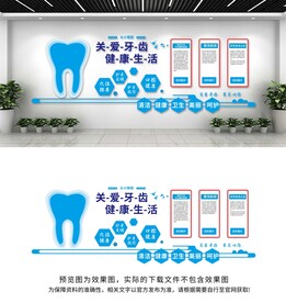牙科口腔文化墙