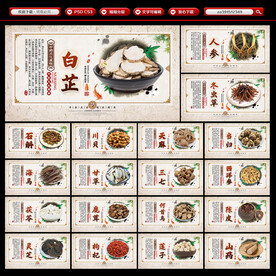 中药展板