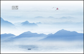 意境山水风景画