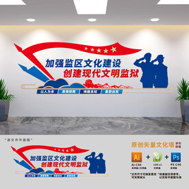 监区建设标语文化墙