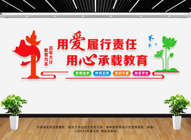 教师办公室文化墙
