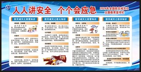 防灾减灾宣传栏