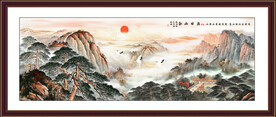 泰山装饰画