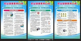 职业健康素养60条