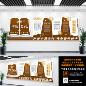 中医院文化墙
