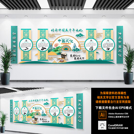 中医院文化墙